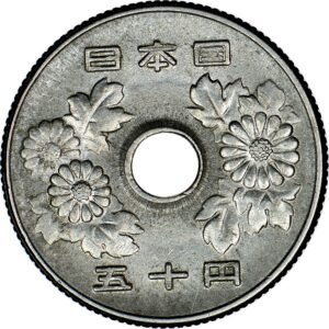 Japanese 50 Yen coin
