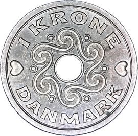 1 Krone - Margrethe II