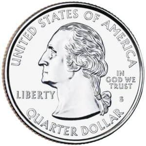 2004 USA – Wisconsin State Quarter Dollar UNC coin