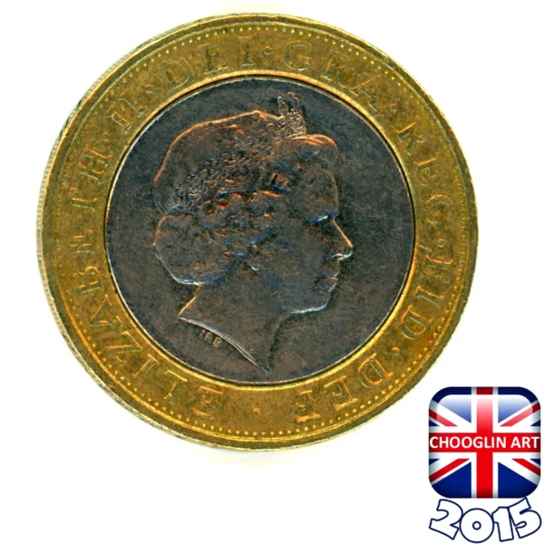 s-l1600 (3) British 2015 Elizabeth II Two Pounds £2 coin